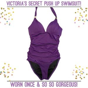 💜SALE! Beautiful VICTORIA’S SECRET PUSH UP SWIMSUIT / BATHING SUIT! Worn Once!